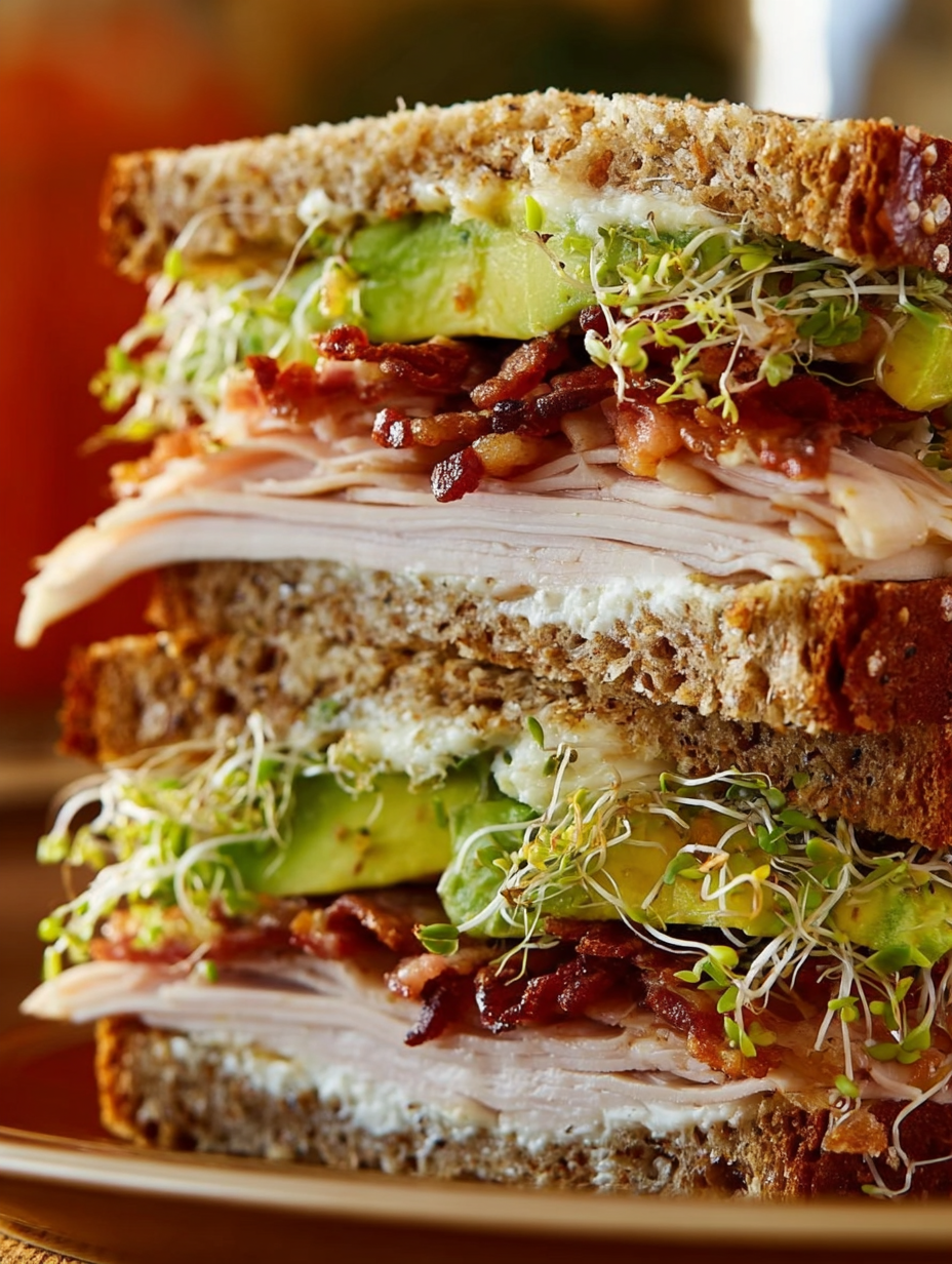California Turkey Avocado Crunch Sandwich