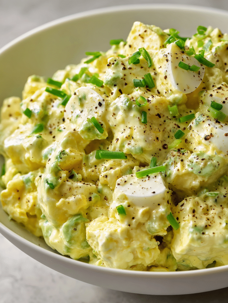 Creamy Avocado Egg Salad