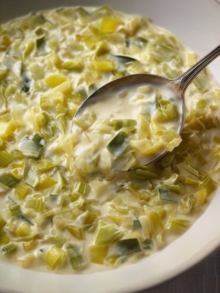 Creamy French Leek Fondue (Elegant & Buttery Side Dish)