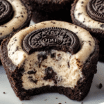 Decadent Oreo Cheesecake Cookie Cups