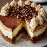 Decadent Tiramisu Cheesecake Dream