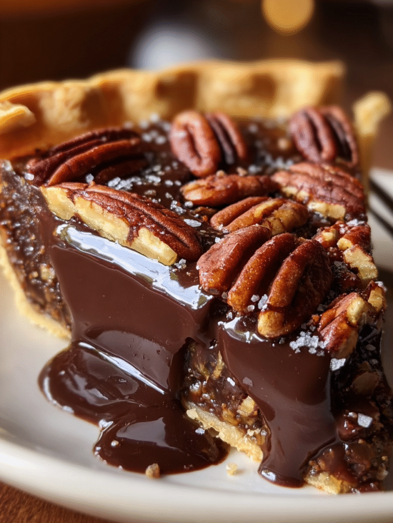 Deep South Texas Chocolate Pecan Pie