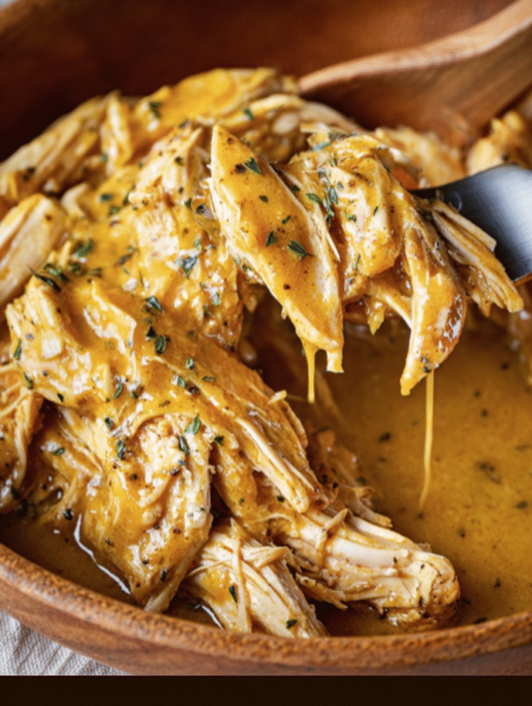 Easy Slow Cooker Honey Mustard Chicken