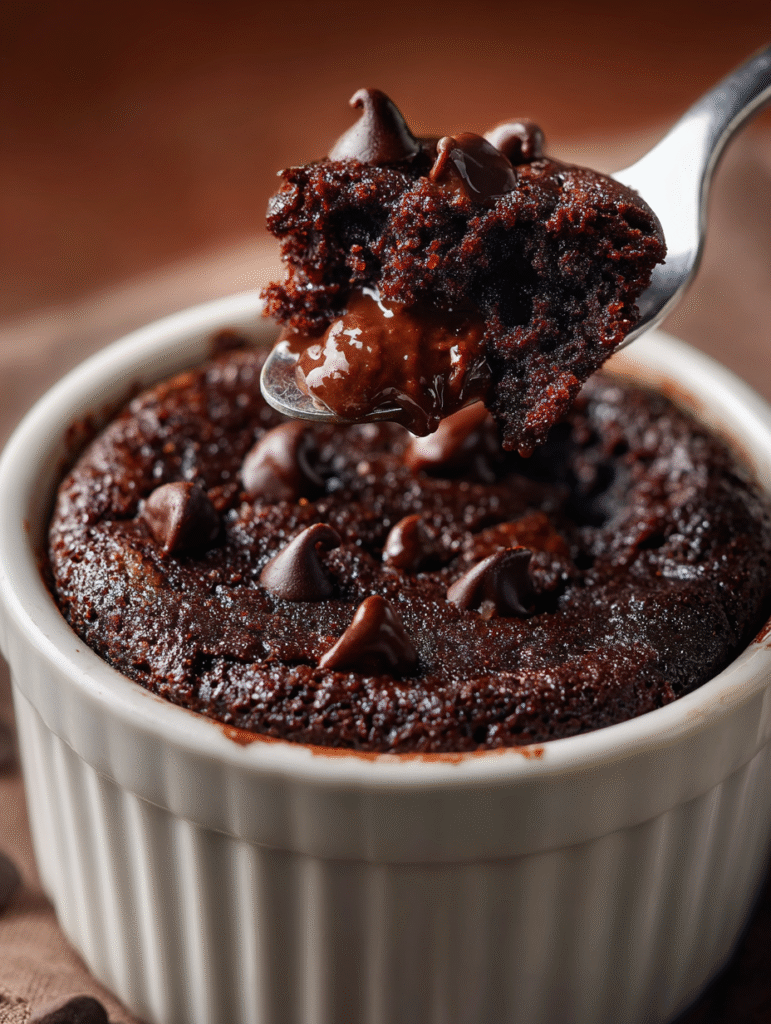 High-Protein Cottage Cheese Microwave Brownies