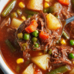 Mom’s Classic Vegetable Beef Comfort Soup