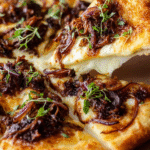 Short Rib Pizza with Smoked Gouda Cream