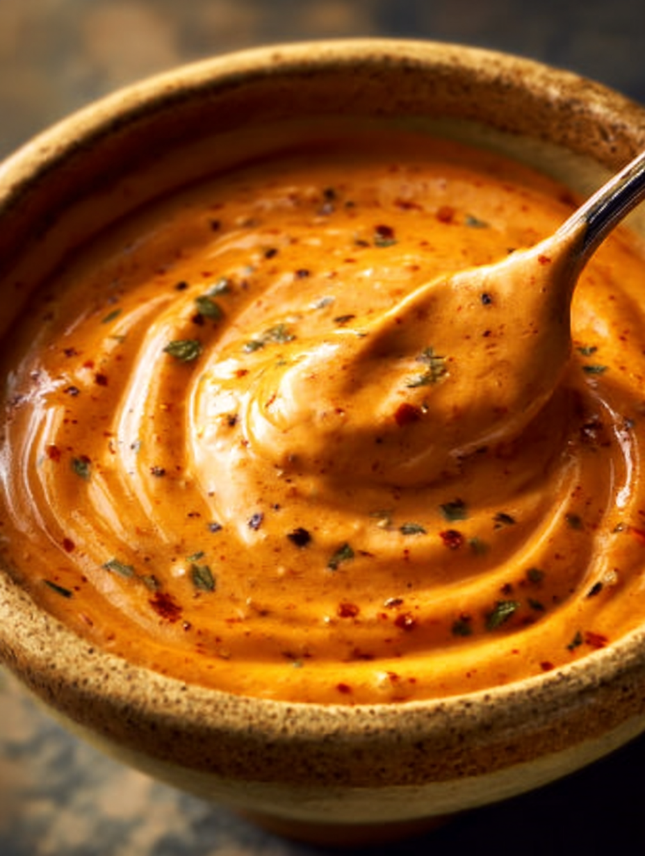 Smoky Fire-Roasted Creamy Taco Sauce
