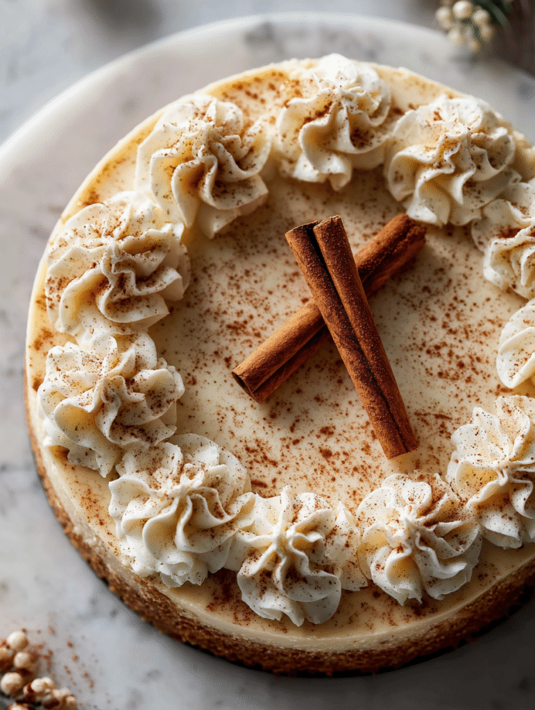 Spiced Rum Cheesecake