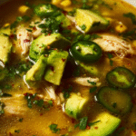 Zesty Jalapeño Lime Chicken Soup
