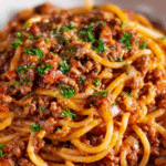 Rustic Greek Makaronia Me Kima