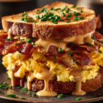 Smoky Chipotle Bacon Breakfast Stack